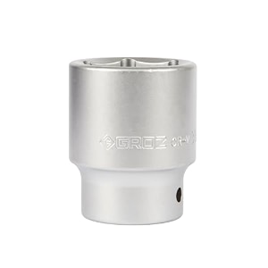 groz hex socket 3434 drive 22mm crv steel 3x performance  din 3120 standards matt finish  skth3-422mt