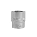 GROZ Hex Socket 3/8" Drive, 9mm CrV Steel, 3x Performance, | DIN 3120 Standards, Super Grip | SKT/H/3-8/9/UG