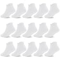 GRPSKCOS Non Slip Toddler Socks 15 Pairs Toddler Grip Anti Skid Low Cut Socks for 1-7 Years Boys Girls