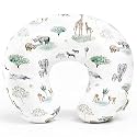 GRSSDER Nursing Pillow Cover Stretchy Minky Removable Nursing Covers for Breastfeeding Pillows, Ultra Soft Comfortable Slipcover for Boy and Girls, Stylish Pretty Savannah