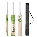 mayra GS Cricket Bat Popular Willow Full Size Short Hand 33.5 Inch Play for Tennis Ball, Rubber Ball, Plastic Ball with Bat Cover (Kookaburra)