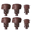 GSE Set of 6 Heavy-Duty PU Leather Pool Table Pockets, Multi-Colors/Styles