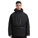 GSOU SNOW Snowboard Jacket Mens Womens Ski Jacket Baggy Snow Hoodie Coat