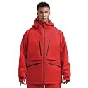 GSOU SNOW Snowboard Jacket Mens Womens Ski Jacket Baggy Snow Hoodie Coat