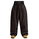 GSOU SNOW Womens Mens Snow Pants Baggy Snowboard Ski Pants Wateproof Warm
