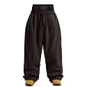 GSOU SNOW Womens Mens Snow Pants Baggy Snowboard Ski Pants Wateproof Warm