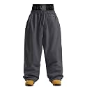 GSOU SNOW Womens Mens Snow Pants Baggy Snowboard Ski Pants Wateproof Warm