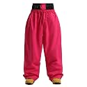 GSOU SNOW Womens Mens Snow Pants Baggy Snowboard Ski Pants Wateproof Warm