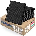 GSSUSA Black Bubble Mailers 10.5x16" 250 Pack Padded Envelopes Self Seal