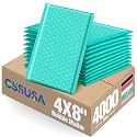 GSSUSA Teal Bubble Mailers 4x7 Small Padded Envelopes 4000 Pack Self-Seal