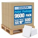 GSSUSA White Bubble Mailers 6x10 Small Padded Envelopes 9600 Pack,1 Pallet