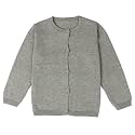 GSVIBK Baby Girls Boys Cotton Cardigan Long Sleeve Kid Button Sweater Girl Crew Neck Cardigans Uniform Sweater