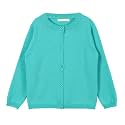 GSVIBK Baby Girls Boys Cotton Cardigan Long Sleeve Kid Button Sweater Girl Crew Neck Cardigans Uniform Sweater