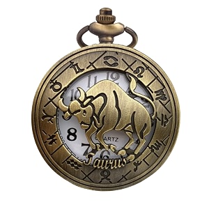 zodiac sign pocket watch bike key chain with key ring men amp woman gift key chain