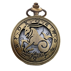 zodiac sign pocket watch bike key chain with key ring men amp woman gift key chain