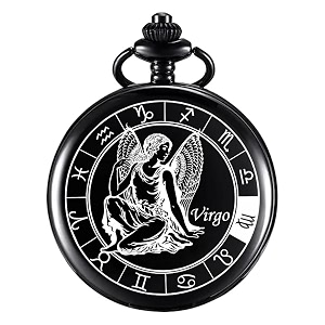 zodiac sign pocket watch bike key chain with key ring men amp woman gift key chain