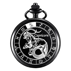 zodiac sign pocket watch bike key chain with key ring men amp woman gift key chain
