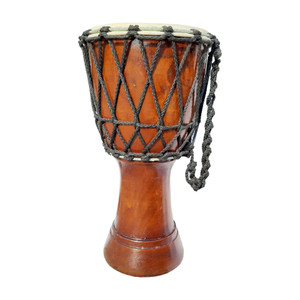 gt manufacturers djembe brown 10 inch with carry bag djembe