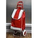 Shopping Cart Shopping Carry Shopping Trolley, Removable Bag, Folding Shopping Cart with Wheels Large and Lightweight Shopping Trolley (Blue)