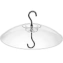 Gtongoko Bird Feeder Cover Dome 12" Clear Bird Feeder Rain Guard 1 Pack