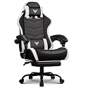GTPLAYER Gaming Chair, Computer Chair with Footrest and Lumbar Support