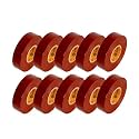 GTSE - Brown Electrical Tape 10 Rolls, 3/4in x 66ft, UL/CSA Listed
