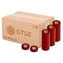 GTSE Brown Electrical Tape, 120 Rolls Bulk Box – Waterproof, Industrial Grade Vinyl, 3/4 in x 66ft– Strong Self-Adhesive PVC Electric Tape for Wire Insulation, 7 Mil, 600V – UL/CSA Listed