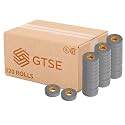 GTSE Gray Electrical Tape, 120 Rolls Bulk Box – Waterproof, Industrial Grade Vinyl, 3/4 in x 66ft– Strong Self-Adhesive Grey PVC Electric Tape for Wire Insulation, 7 Mil, 600V – UL/CSA Listed