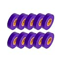 GTSE - Purple Electrical Tape 10 Rolls, 3/4in x 66ft, UL/CSA Listed
