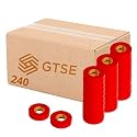 GTSE Red Electrical Tape, 240 Rolls Bulk Box – Waterproof, Industrial Grade Vinyl, 3/4 in x 66ft– Strong Self-Adhesive PVC Electric Tape for Wire Insulation, 7 Mil, 600V – UL/CSA Listed