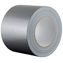 GTSE Silver Duct Tape, 4 in x 55 yd (164 ft), Heavy Duty Waterproof Repair