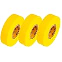 GTSE - Yellow Electrical Tape 3 Rolls, 3/4in x 66ft, UL/CSA Listed