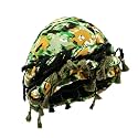 Gturytr Turban for Men Vintage Twist Head Wraps Durag Satin Lined Halo Turban for Women Modal and Satin Scarf Tie
