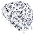 Gturytr Turban for Men Vintage Twist Head Wraps Durag Satin Lined Halo Turban for Women Modal and Satin Scarf Tie