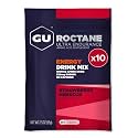 GU Energy Roctane Energy &amp; Hydration Drink Mix, Strawberry Hibiscus, 10 Single Serving Packets