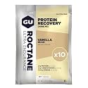 GU Energy Roctane Ultra Endurance Protein Recovery Drink Mix, Gluten-Free and Kosher Dairy, Recovery Support After Any Workout, 10 Packets, Vanilla Bean