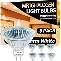 GU5.3 MR16 Halogen Bulb 20W 12V 2800K Warm White for Track Light