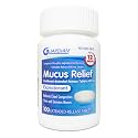 guardian Mucus Relief, 600mg Guaifenesin 12 Hour Extended Release, Chest Congestion Expectorant (100 Count Bottle)