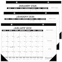 GuassLee Desk Calendar 2026, 3 Packs, 18 Months Calendar 17" × 11.5" Desk Calendar from Jan. 2026 to Jun. 2027 with Julian Date, To-do List, Notes, Monthly Goals, for Home School Office