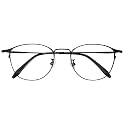 GUDVUE Blue Light Blocking Glasses for Women/Men Metal Oval Frame