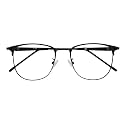 GUDVUE Blue Light Blocking Glasses for Women/Men Metal Oval Frame