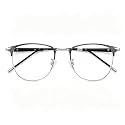 GUDVUE Blue Light Blocking Glasses for Women/Men Metal Oval Frame