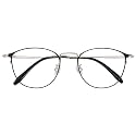 GUDVUE Blue Light Blocking Glasses for Women/Men Metal Oval Frame