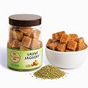 The Gudwala Herbs Saunf Jaggery Pure Natural Zero Chemical Gur Immunity Booster Organic Extremely Healthy Gud with Fennel (400 Grams) (Saunf)