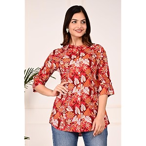 gudwear printed shirt style top women l stylish shirt for girls