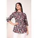 Gudwear Printed Shirt Style Top Women l Stylish Shirt for Girls