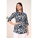 Gudwear Printed Shirt Style Top Women l Stylish Shirt for Girls