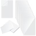 Gueevin 100 Pcs 11 X 17 Inch Adhesive Sheet Protectors Clear Plastic