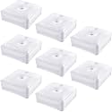 Gueevin 8 Pcs Water Weight Base for Balloon Arch Stand Column Kit