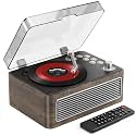 Gueray CD Player for Home Retro, Bluetooth 5.4, Hi-Fi Speaker,FM Radio